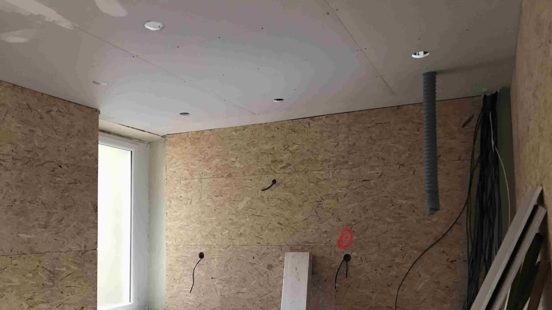 plaque de platre pour plafond rayonnant ceilingo